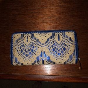 Blue Lace and Sparly wallet